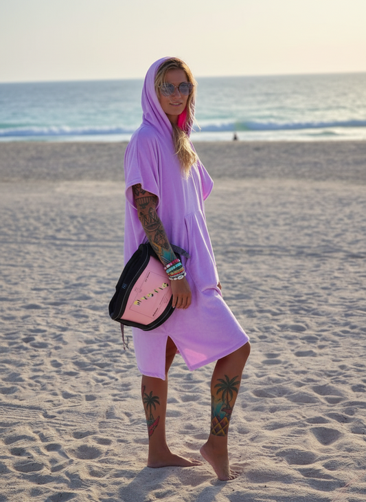 Surfvibes Poncho Lila