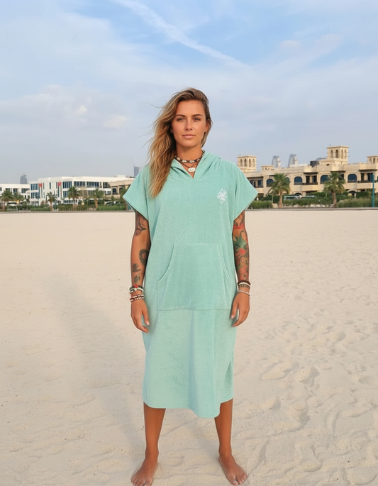Surfvibes  Poncho Green Mint