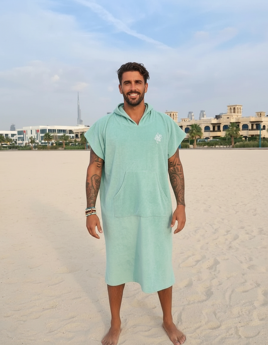 Surfvibes  Poncho Green Mint