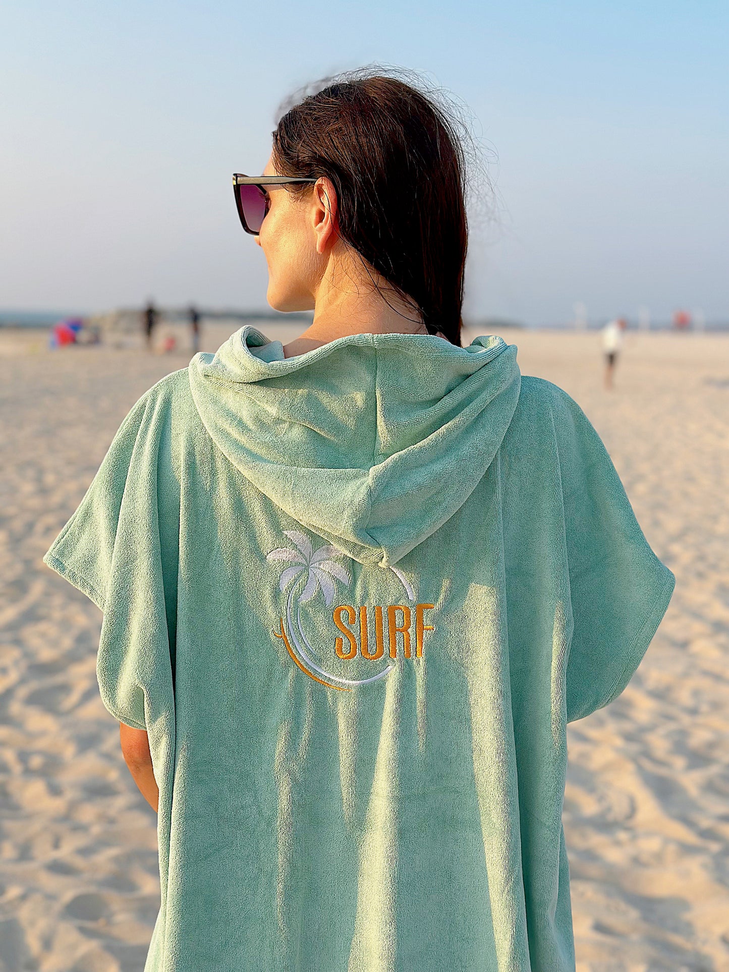 Surfvibes  Poncho Green Mint