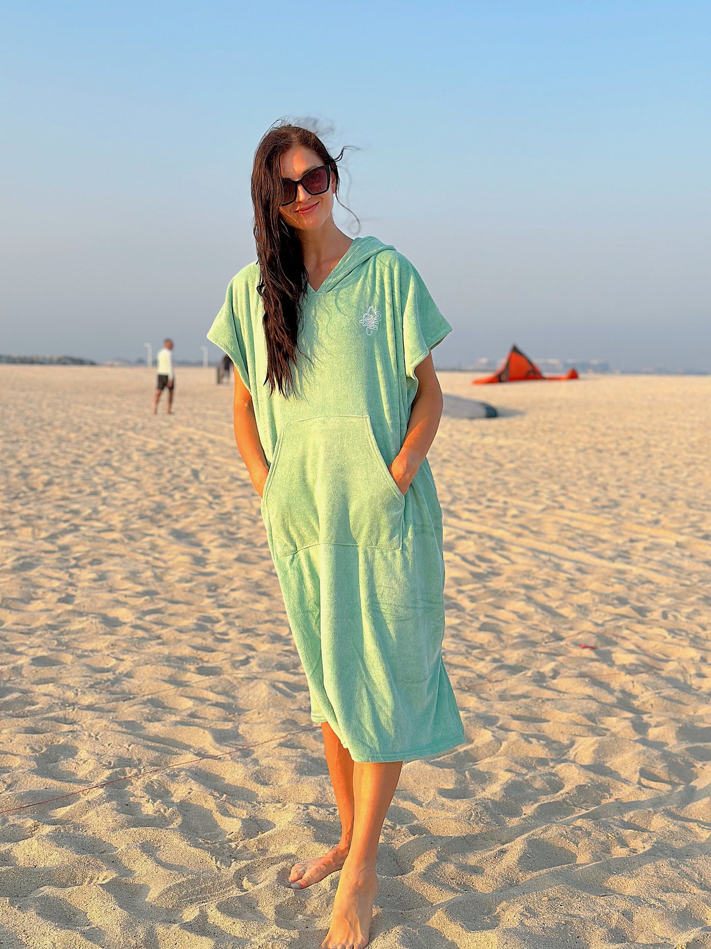 Surfvibes  Poncho Green Mint