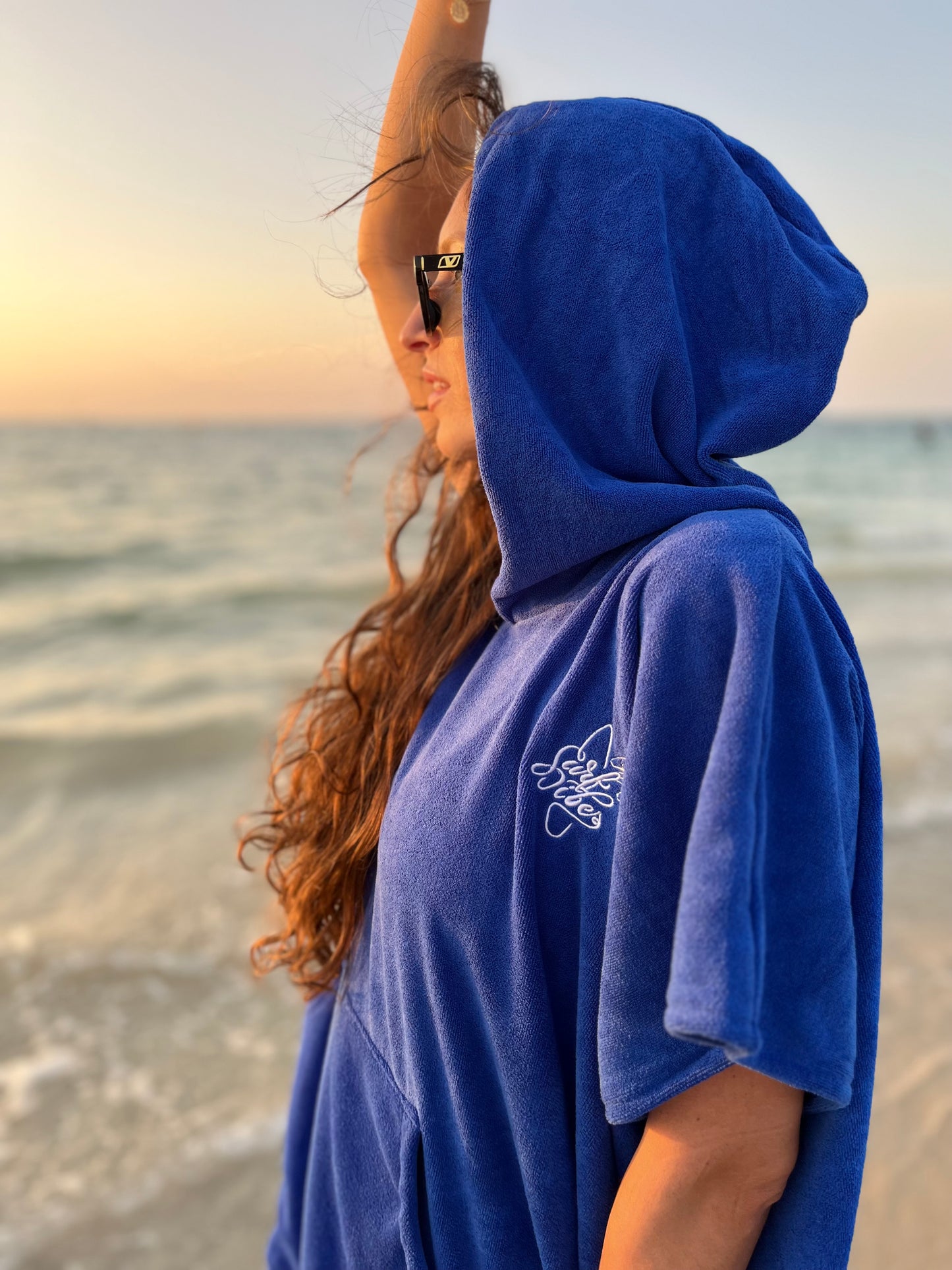 Surfvibes Poncho Blue