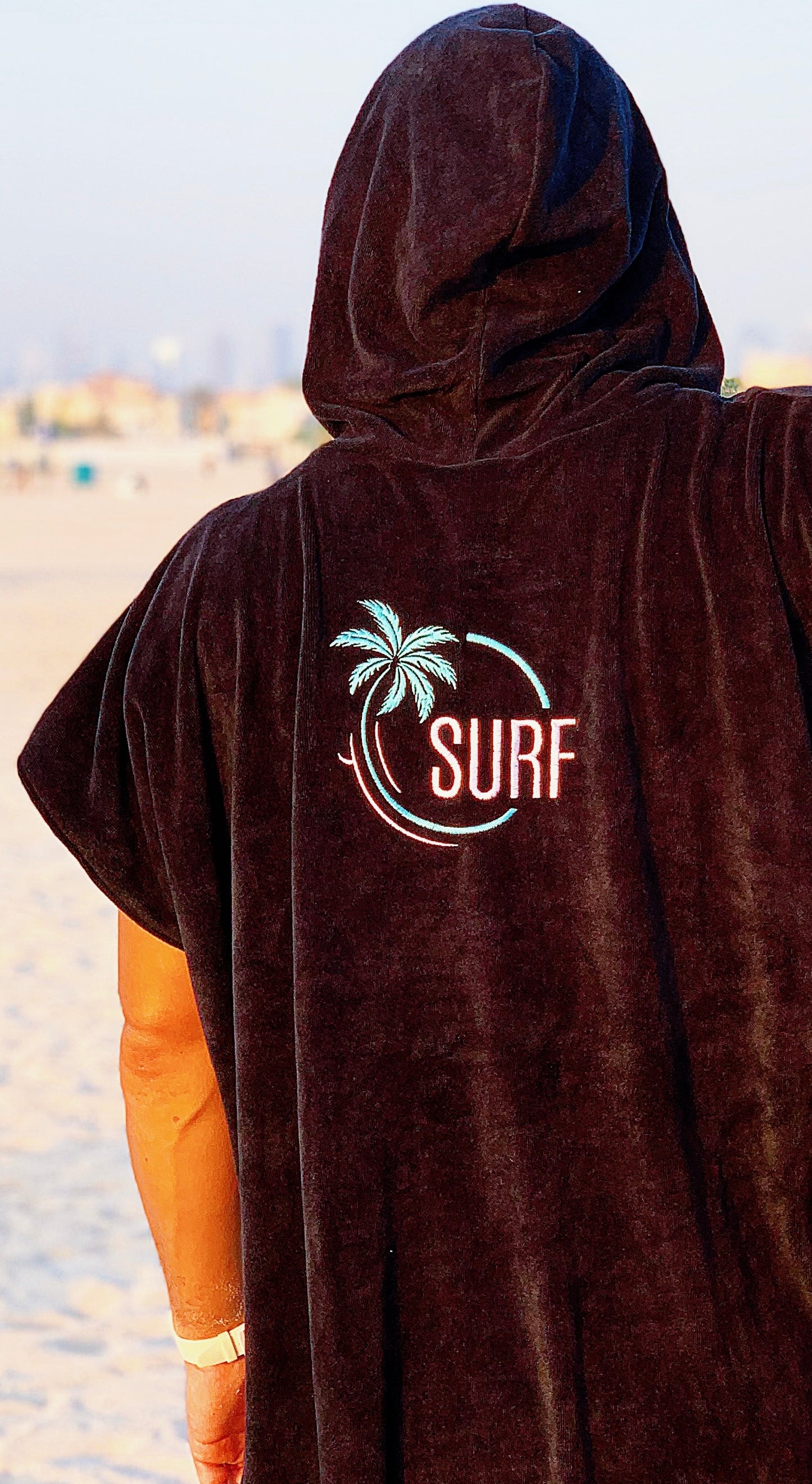 Surfvibes  Poncho Black