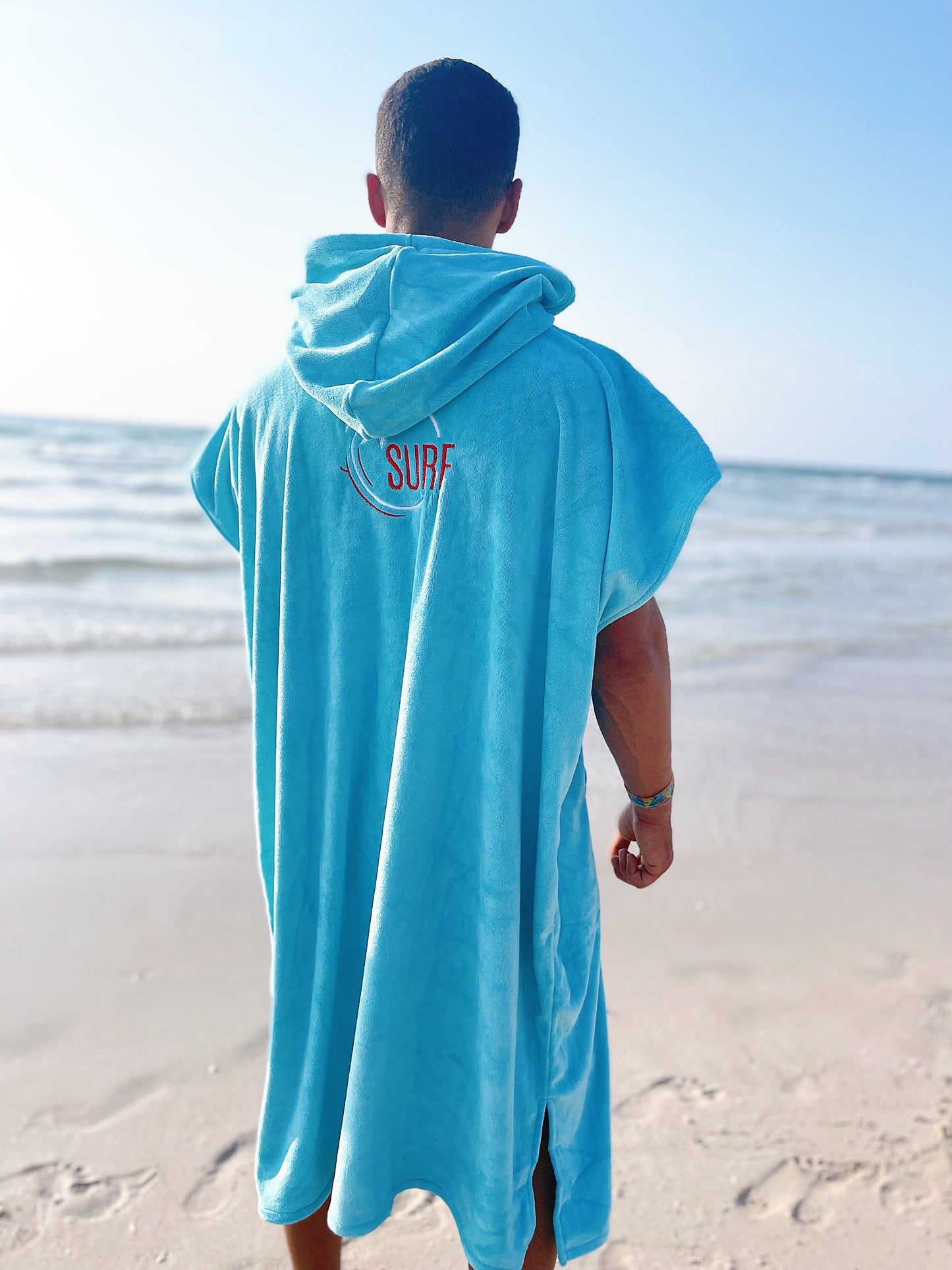 Surfvibes  Poncho Turquoise