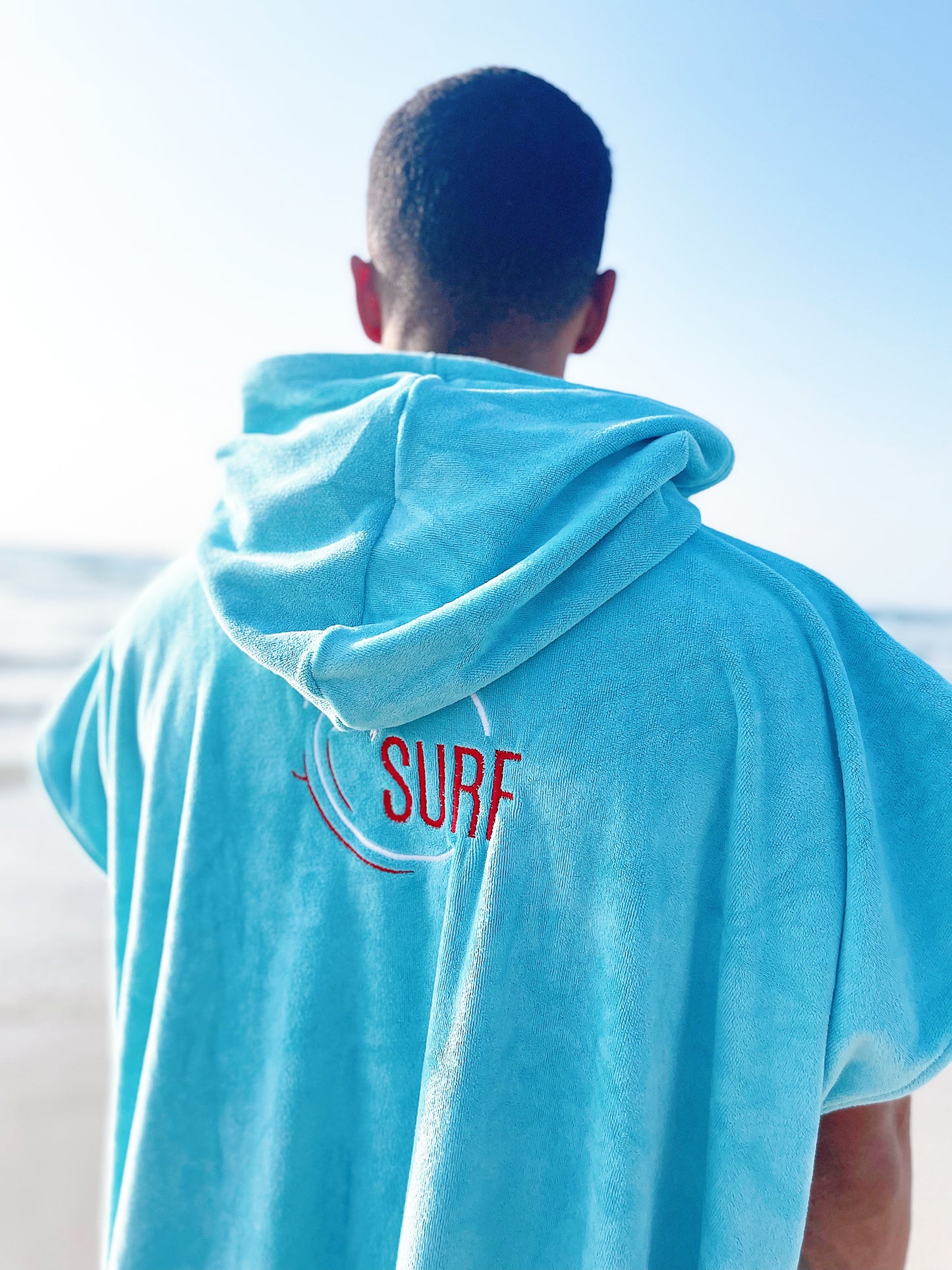 Surfvibes  Poncho Turquoise