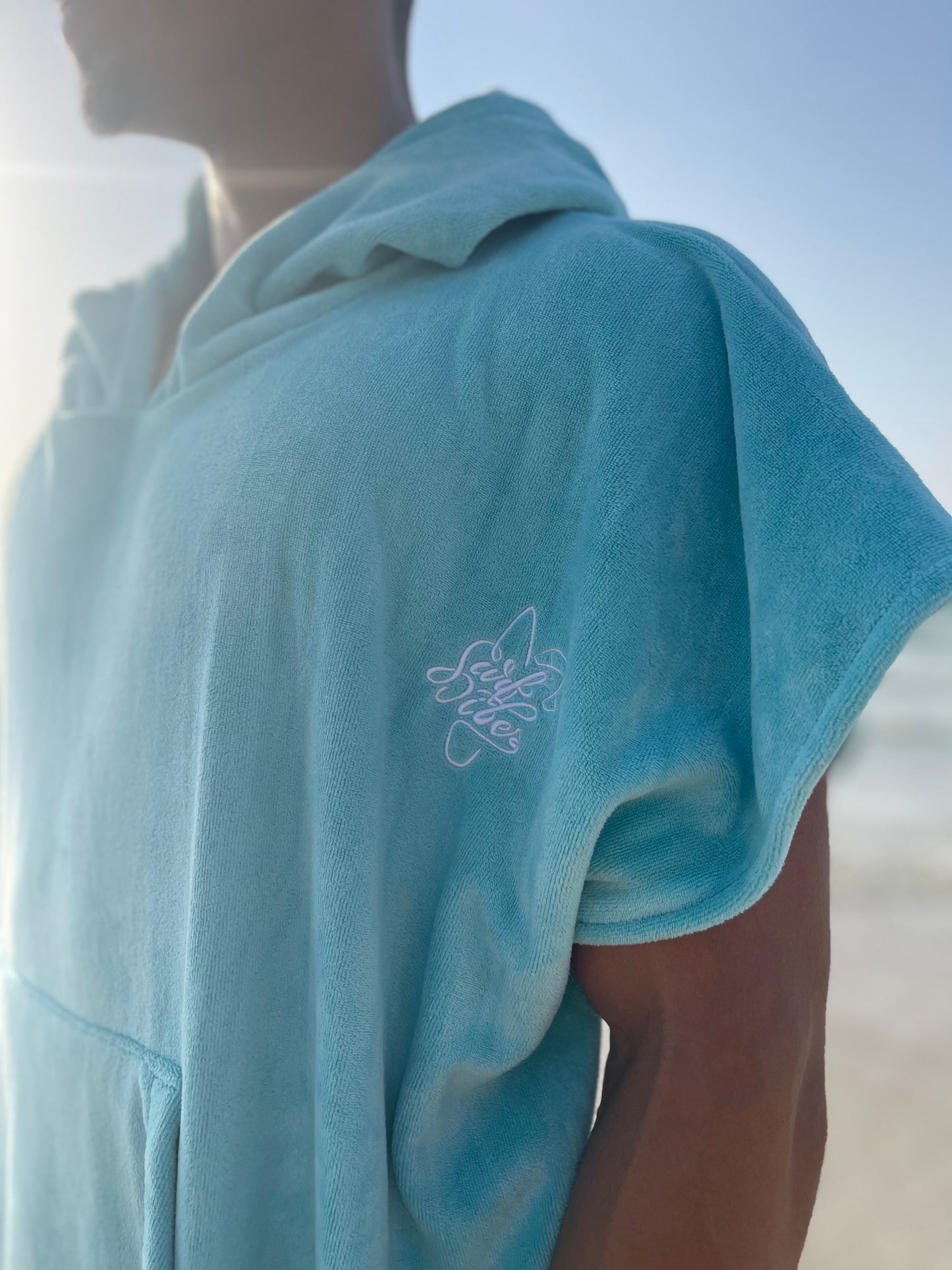 Surfvibes  Poncho Turquoise